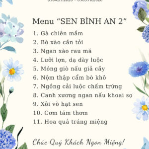 SEN BÌNH AN 2